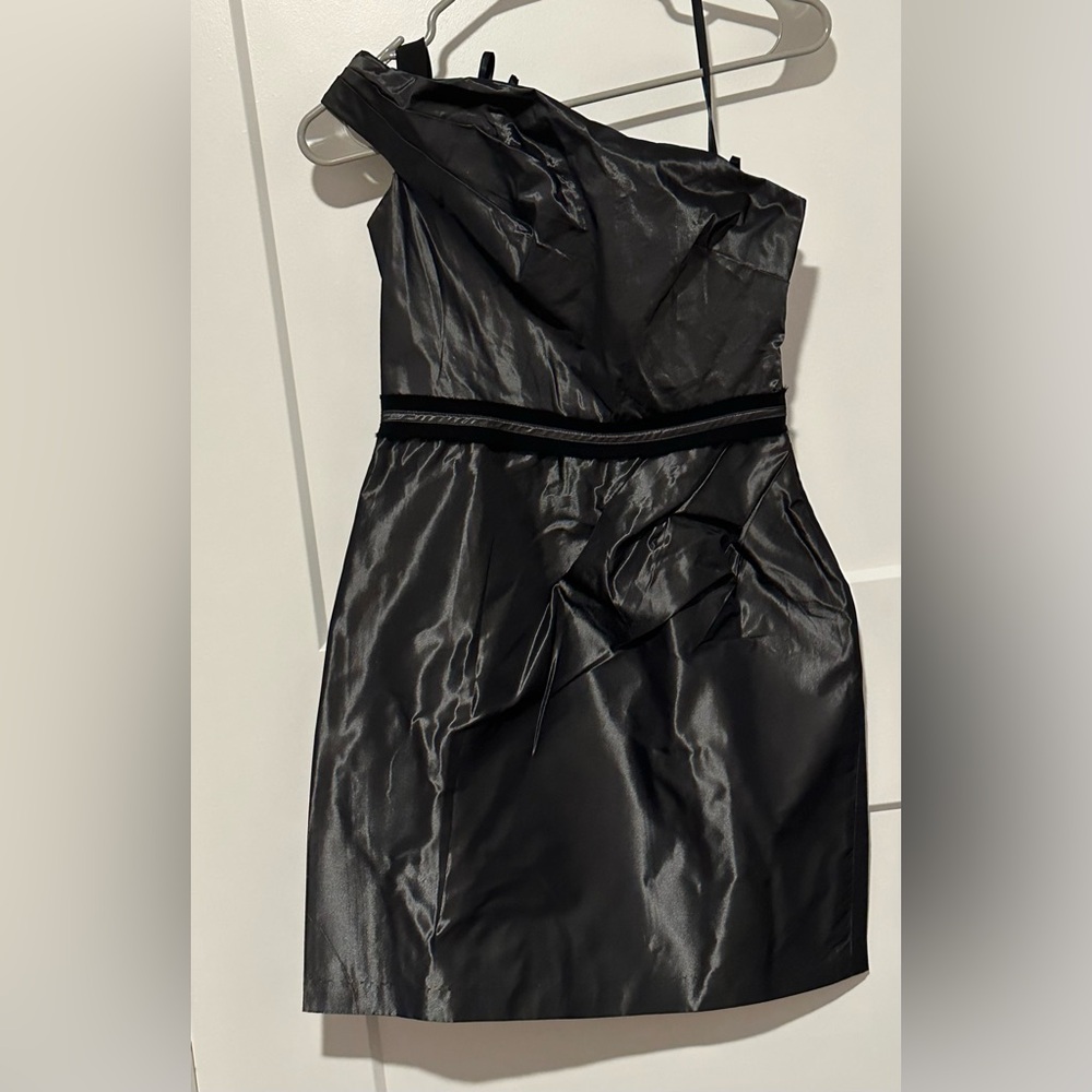 Bcbgeneration Asymmetrical Pleated One Shoulder C… - image 3